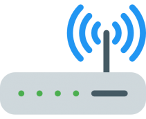 A wifi-s router elhelyezése
